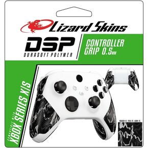 Lizard Skins DSP Controller Grip for Xbox X/S Controllers – Xbox X/S Compatible Gaming Grip 0.5mm Thickness - PRE Cut Pieces - Easy to Install – 10 Colors (Black Camo)