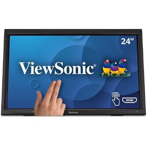 ViewSonic TD2223 22 Inch 1080p 10-Point Multi IR Touch Screen Monitor with Eye Care HDMI, VGA, DVI and USB Hub