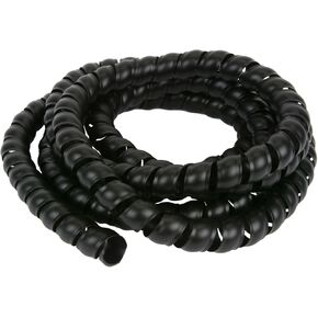 TEMCo ST0484-3/4" Hydraulic Hose Spiral Wrap 10 ft Wire Protector Cover Guard Cable Organizer - 1 Year Warranty