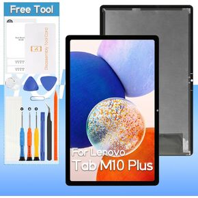 for Lenovo Tab M10 Plus 3rd GEN Screen Replacement TB125FU TB128FU 10.61" LCD Display Digitize Assembly Repair Part with Tools