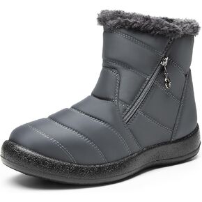 DREAM PAIRS Women's Winter Snow Boots Ankle Warm Fur Lined Comfortable Lightweight Outdoor Booties