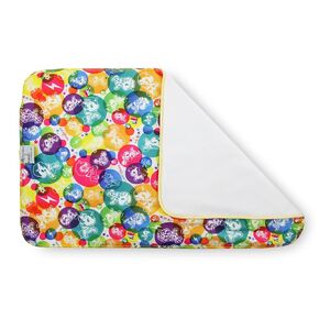 Kanga Care Reusable Absorbent & Waterproof Changing Pad 24" x 15" - Peacock
