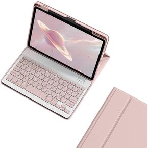 Keyboard Case for iPad Pro 11 inch M4 Keyboard Case Magnetic Detachable Bluetooth Keyboard Cover Support Pencil Charging,Yellow