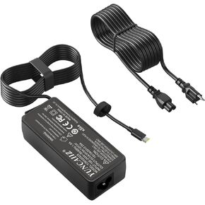 65W USB C Type C Fast Charging Universal Laptop Charger Replacement Compatible with HP, Dell, Lenovo, Acer, Asus, Samsung, Google Series Adapter Power Cord
