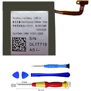 EB-BR910ABY Replacement Battery for Galaxy Watch 5 44mm SM-R915U SM-R910,Rechargeable 0 Cycle Battery Compatible with Samsung Galaxy Watch 5 44mm SM-R915U SM-R910 with Repair Tool Kits
