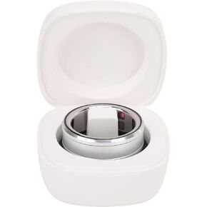 Fitness Tracker Smart Ring, Aluminum Alloy and Stainless Steel Wearable Smart Ring Step Counting for Women for Outdoor Sports