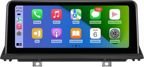 ستيريو سيارة 10.25 بوصة لسيارة BMW X5 X6 E70 E71(2007-2010) مع نظام CCC، ترقية راديو المصنع Android Auto Wireless CarPlay Bluetooth 1920 * 720p IPS شاشة تعمل باللمس in Kuwait