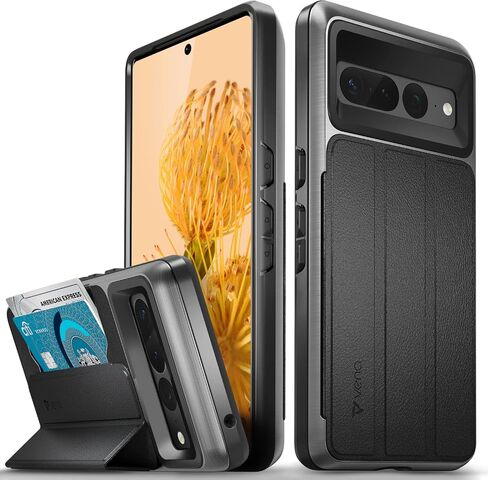 VENA vCommute for Google Pixel 7 Wallet Case, Black in Kuwait