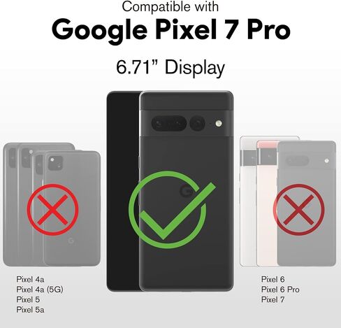 VENA vCommute for Google Pixel 7 Wallet Case, Black in Kuwait