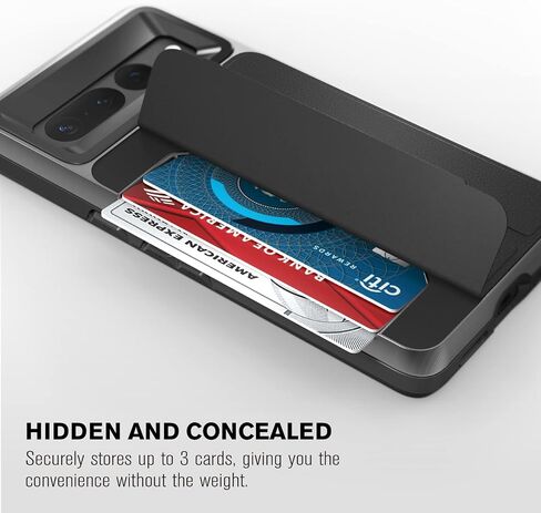 VENA vCommute for Google Pixel 7 Wallet Case, Black in Kuwait