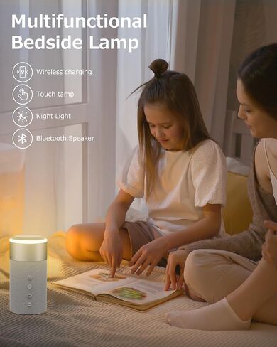 Bluetooth Speaker, Night Light, 15W Magnetic Fast Charging for Apple in Kuwait