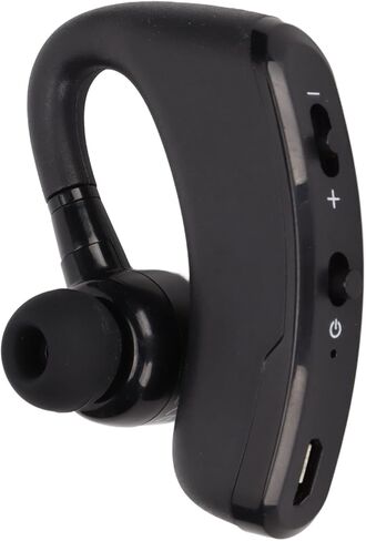 V9 Bluetooth Earpiece, Single Ear Hook Earphone, 14 Hours Talktime, Noise Cancelling Bluetooth Headset for Sports Driving Business in Saudi Arabia