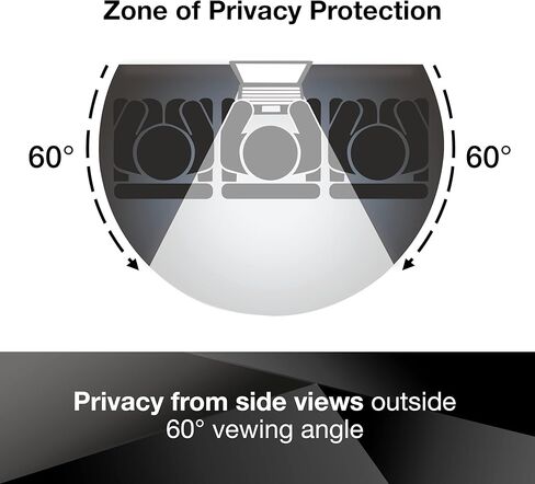 3M Privacy Filter for 23.0 Inch Widescreen Monitor, Reversible Gloss/Matte, Reduces Blue Light, Screen Protection, 16:9 Aspect Ratio (PF230W9B) in Saudi Arabia