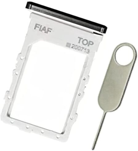 Single SIM Card Tray for Samsung Galaxy Z Fold 2 5G F916U F916 (Black) in Saudi Arabia