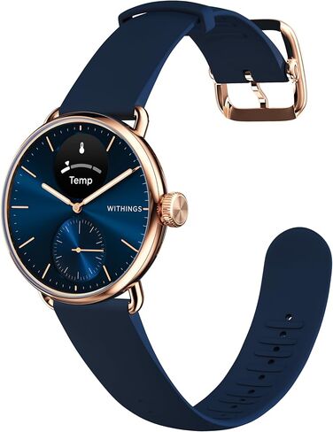 Withings ScanWatch 2 - Hybrid Smart Watch, Heart Rate Monitoring, Fitness Tracker, Cycle Tracker, Sleep Monitoring, GPS Tracker, 30-Day Battery Life, Android & Apple Compatible, HSA/FSA in Saudi Arabia