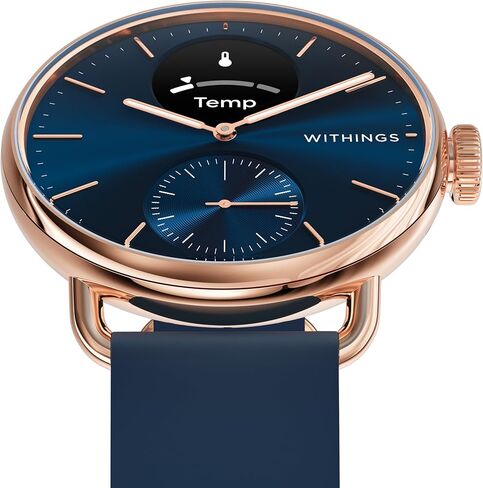 Withings ScanWatch 2 - Hybrid Smart Watch, Heart Rate Monitoring, Fitness Tracker, Cycle Tracker, Sleep Monitoring, GPS Tracker, 30-Day Battery Life, Android & Apple Compatible, HSA/FSA in Saudi Arabia