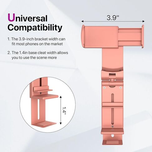 Airplane Travel Phone Holder: Hands Free Viewing with Multi-Directional Dual 360 Degree Rotation,Travel Accessories Must Haves Phone Holder for Flying,Table or Outdoor,Travel Essentials for Flying in Saudi Arabia