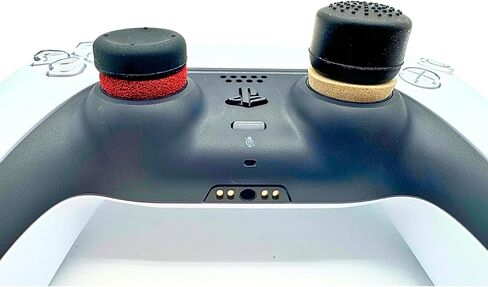 4 Pairs (8PCS) of Ergonomic Thumbsticks Grips for PlayStation 5 (PS5)|PS4|Xbox Series X-S/One|Nintendo Switch Pro|3 Heights&Texture Convex and Concave [14/8/6 mm] in Saudi Arabia