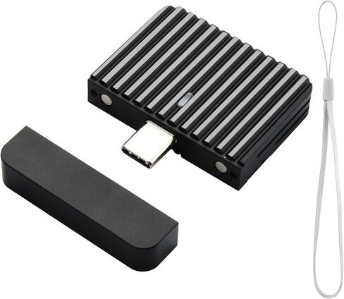 ELUTENG M.2 2230 NVMe SSD Enclosure USB Type-C 3.2 Gen2 External Hard Drive Case 10Gbps Direct-Attached Wireless USB C NVMe SSD Enclosure Adapter High Heat Dissipation for M-Key SSD in Saudi Arabia