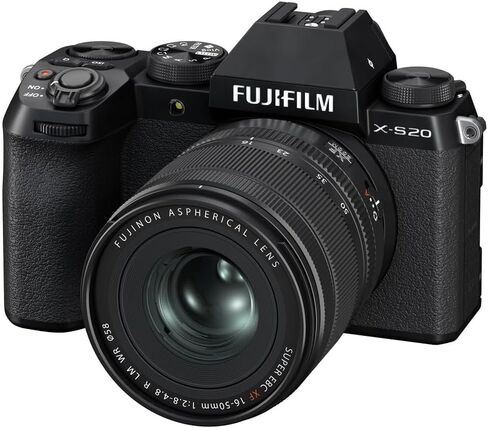 Fujifilm X-S20 Mirrorless Digital Camera XF16-50mmF2.8-4.8 R LM WR - Black in Saudi Arabia