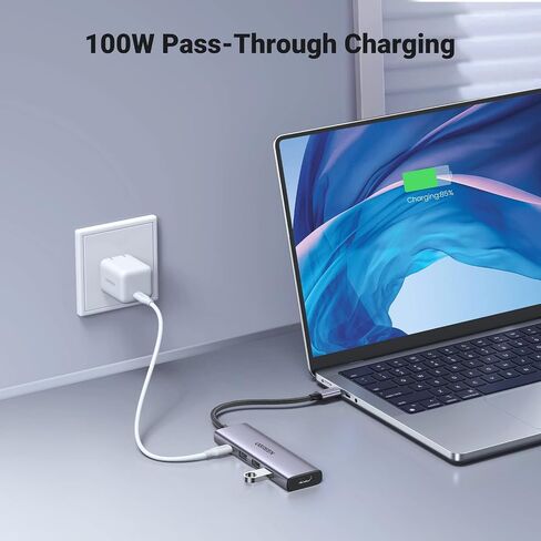 UGREEN Revodok USB C Hub 5 in 1 Multiport Adapter 4K HDMI, 100W Power Delivery, 3 x USB A 3.0 5Gbps USB C Dongle for MacBook Pro/Air, iPad Pro, iMac, iPhone 15 Pro/Pro Max, XPS, Thinkpad in Saudi Arabia