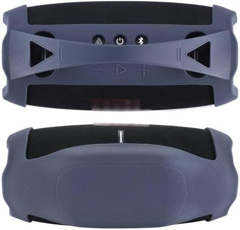 Carrying Silicone Cover Case with Handle Compatible with JBL Xtreme 4 Portable Bluetooth Speaker (Black) in Saudi Arabia