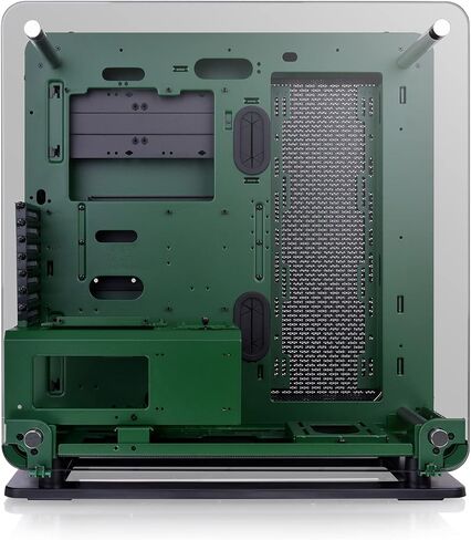 ثيرمالتاكي كور P6 TG Racing Green | حافظة كمبيوتر ATX متوسطة البرج | 3 × لوحة جانبية من الزجاج المقسى 4 مم | حامل حائط | أخضر in Saudi Arabia