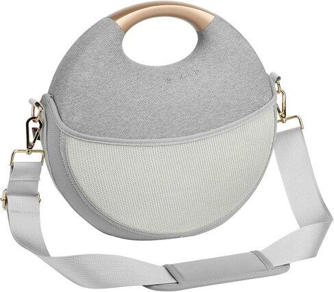 TXEsign Travel Carrying Cover Case for Harman Kardon Onyx Studio 6 Wireless Bluetooth Speaker, Soft Mesh Case Speaker Carrying Bag Cover with Adjustable Shoulder Strap (Black) in Saudi Arabia