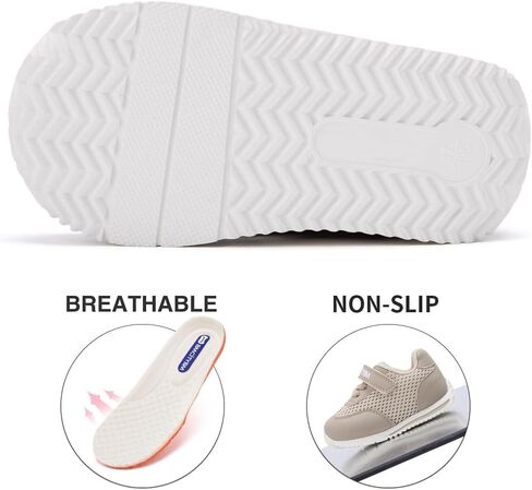 أحذية رياضية للمشي للأطفال من BMCiTYBM، أحذية شبكية حافي القدمين للأولاد والبنات قابلة للتنفس in Kuwait