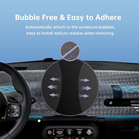 LUWU Mini Cooper Screen Protector for Mini Cooper Accessories 2024 2025 Mini Cooper Mini Countryman F60 Mini Aceman 9.4" Screen Protector PET Plastic Mini Cooper Touchscreen Infotainment Display 2PCS in Saudi Arabia