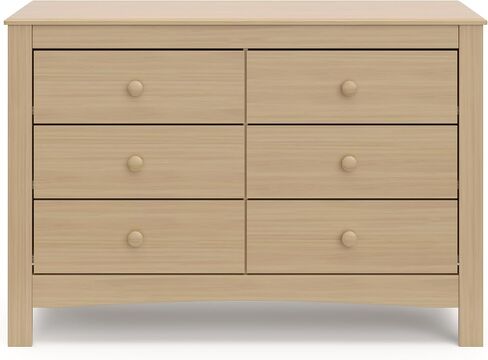 Graco Noah 3 Drawer Chest with Changing Topper (Pebble Gray) – GREENGUARD Gold Certified, Baby Dresser Table Top, for Nursery, Kids in Saudi Arabia