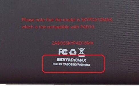 لـ Sky Devices Pad 10 Max استبدال الشاشة 10.1 بوصة لـ Sky Devices Pad 10 Max Touch Screen Digitizer استبدال مستشعر زجاجي مع أدوات 45Pin (PX101D18A011) (156 مم * 238 مم) (الكاميرا على اليسار) in Kuwait