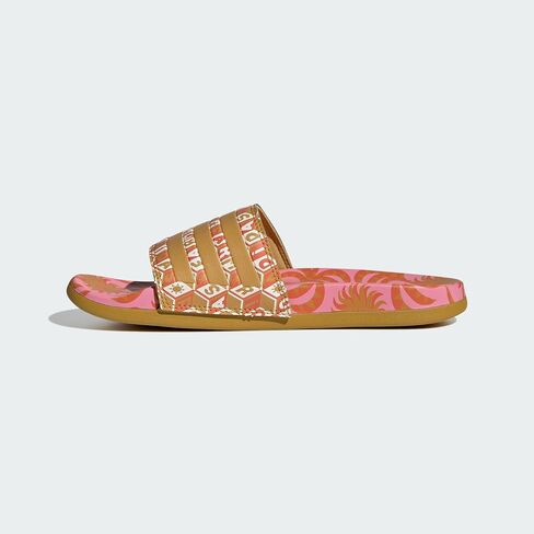 adidas Women's Adilette Comfort Sandals Slide, Semi Pink/Victory Gold/Victory Gold, 9 in Saudi Arabia