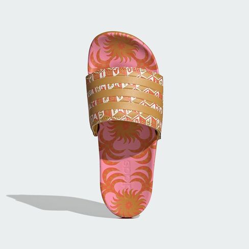 adidas Women's Adilette Comfort Sandals Slide, Semi Pink/Victory Gold/Victory Gold, 9 in Saudi Arabia