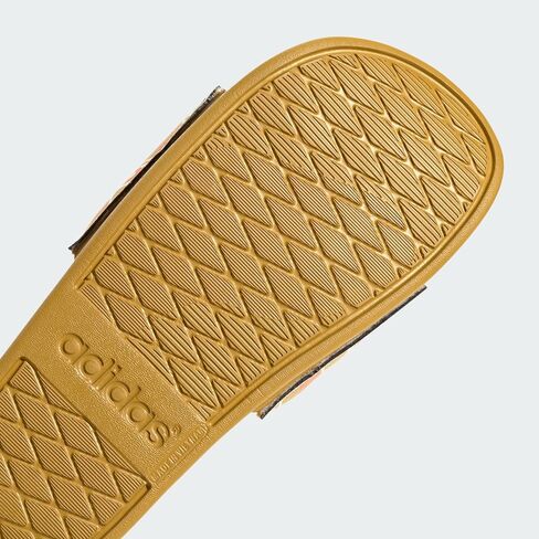 adidas Women's Adilette Comfort Sandals Slide, Semi Pink/Victory Gold/Victory Gold, 9 in Saudi Arabia