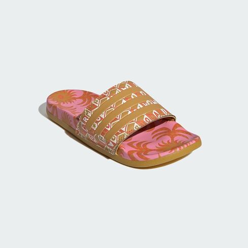 adidas Women's Adilette Comfort Sandals Slide, Semi Pink/Victory Gold/Victory Gold, 9 in Saudi Arabia