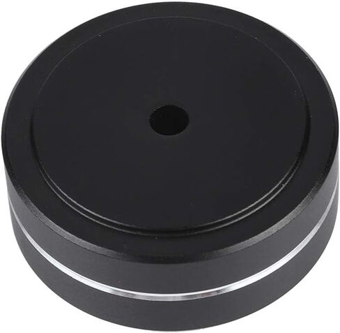 Speaker Isolation Feet Pad Stand, Aluminum Alloy Cone Pad Isolation Base Feet Pads Absorb Shock for Audio Speaker Amplifier (4CPS 40 * 15mm)(Black) in Saudi Arabia