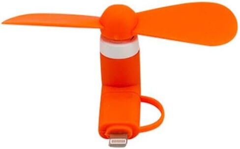 Mini Cell Phone fan,Type C Cell Phone Fan 2-in-1 Fan Copatible for Iphone,iPad,Android Smartphone,Tablet,Stay cooling,Portable USB Fan (3pcs A pack) in Saudi Arabia