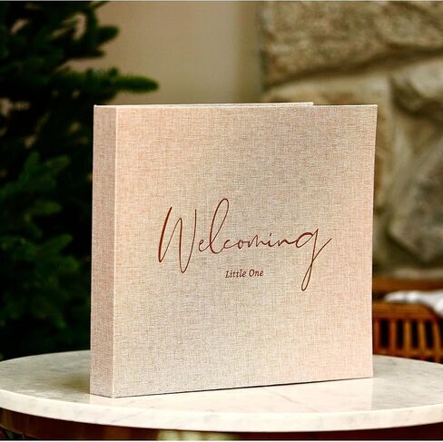 Linen Pregnancy Week by Week Journal: Keepsake Memory Book for Expecting Moms, Captures Every Milestones Through the Pregnancy till Baby’s 1st Year – Crafted with 160gsm Paper (Linen) in Saudi Arabia