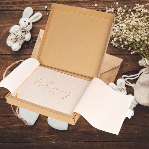 Linen Pregnancy Week by Week Journal: Keepsake Memory Book for Expecting Moms, Captures Every Milestones Through the Pregnancy till Baby’s 1st Year – Crafted with 160gsm Paper (Linen) in Saudi Arabia