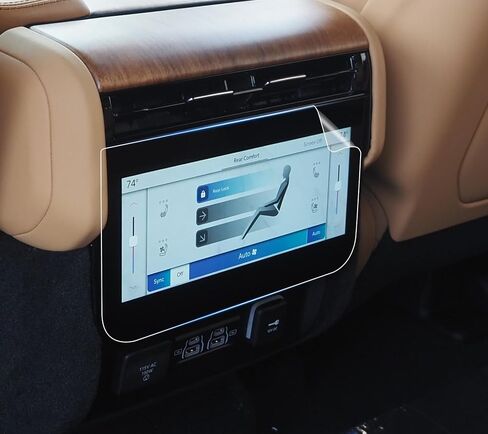واقي شاشة SHAOHAO لعام 2024 Jeep Grand Wagoneer 2022-2024 Grand Wagoneer (قاعدة، سلسلة، سبج) واقي شاشة لمس 12 بوصة لملحقات Jeep Grand Wagoneer غطاء شاشة عرض السيارة قطعتان in Kuwait