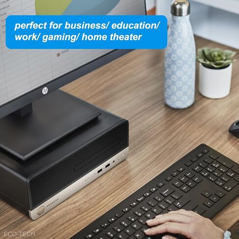 HP ProDesk 400 G6 SFF Business Desktop PC Desktop Computer, Core i5-9500 3.0GHz up to 4.4GHz, 32GB RAM, 512GB SSD, Wired Keyboard and Mouse, WiFi, Windows 11 Pro 64-bit (Renewed) in Saudi Arabia