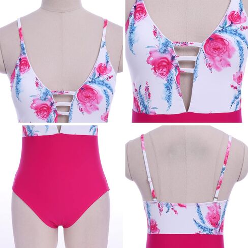 Mommy and Me Swimsuits Family Swimsuits Matching Set Girls Womens One Piece Swimsuits Cover up Swimwear Bathing Suits in Saudi Arabia