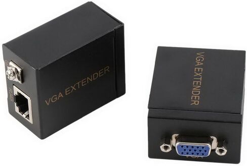 VGA عبر شبكة كابل محول موسع مكرر RJ45 Cat5e Cat6 60M 1080P in Saudi Arabia