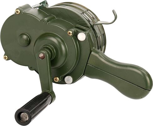 كرنك اليد YaeTek بصوت عالٍ 115 ديسيبل، كرنك يدوي يعمل يدويًا، إنذار / صفارة إنذار معدنية محمولة (غارة جوية) in Kuwait