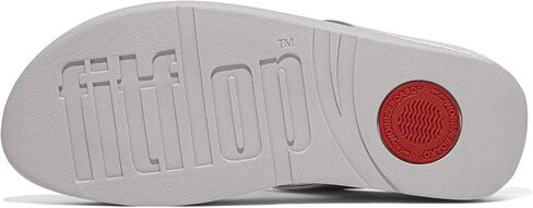 FitFlop women's Fino Crystal-chain Metallic-leather Toe-Post Sandals Wedge in Saudi Arabia