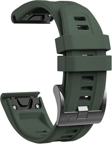 for Garmin Fenix 7X Watch Bands, 26mm Quickfit Silicone Band for Garmin Fenix 6X, Fenix 5X Smartwatch in Kuwait