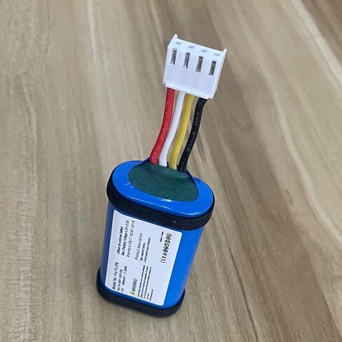 بطارية فليب 6، بطارية بديلة لـ JBL Flip 6، FLIP6، BLUAM JBLFLIP6REDAM GSP-1S2P-F6D، 3.7 فولت in Kuwait