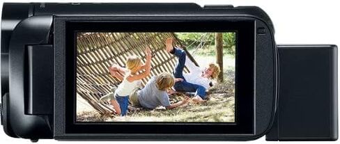 Canon VIXIA HF R800 Camcorder (Black) (1960C002) + 64GB Memory Card + BP727 Battery + Case + Filter Kit + Card Reader + Telephoto Lens + Flex Tripod + Cap Keeper + Memory Wallet + More (Renewed) in Saudi Arabia