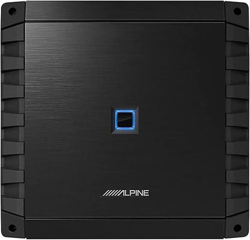 Alpine S2-A60M, S Series Monoblock Class D 1 Ohm Stable Subwoofer Amplifier - 600W Peak Power w/Wired Bass Control Knob in Saudi Arabia